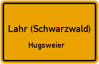 Hugsweierer Hauptstraße in Lahr (Schwarzwald)Hugsweier