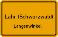 Hinlehre in Lahr (Schwarzwald)Langenwinkel