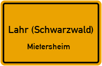 Heutalweg in Lahr (Schwarzwald)Mietersheim