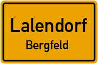 Straßenverzeichnis Lalendorf Bergfeld