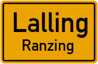 Regener Straße in 94551 Lalling (Ranzing)