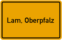 City Sign Lam, Oberpfalz