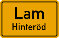 Straßenverzeichnis Lam Hinteröd