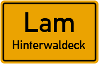 Straßen in Lam Hinterwaldeck