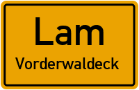 Straßen in Lam Vorderwaldeck