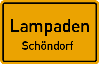 Bahnhofstraße in LampadenSchöndorf
