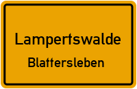 Bergstraße in LampertswaldeBlattersleben
