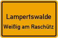 Oelsnitzer Hauptstraße in LampertswaldeWeißig am Raschütz