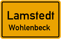Ortsstraße in LamstedtWohlenbeck