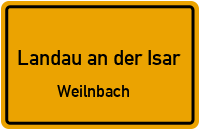 Weilnbach in Landau an der IsarWeilnbach