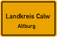 Waldackerweg in 75365 Landkreis Calw (Altburg)