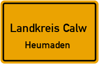 Weinholdweg in 75365 Landkreis Calw (Heumaden)