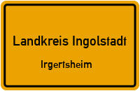 Bergstraße in Landkreis IngolstadtIrgertsheim