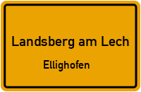 Raiffeisenstraße in Landsberg am LechEllighofen