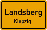 Straßenverzeichnis Landsberg Klepzig