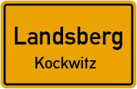 Straßenverzeichnis Landsberg Kockwitz