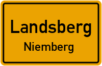 Straßenverzeichnis Landsberg Niemberg