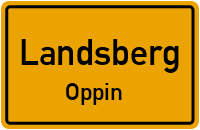 Straßenverzeichnis Landsberg Oppin