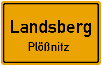 Straßenverzeichnis Landsberg Plößnitz