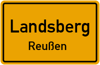 Straßenverzeichnis Landsberg Reußen