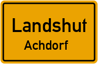 Fasanenweg in LandshutAchdorf