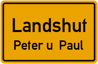 Podewilsstraße in LandshutPeter u. Paul