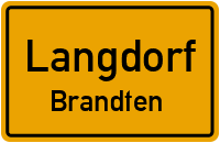 Kiesstraße (Winterwanderweg Nach Rabenstein) in LangdorfBrandten