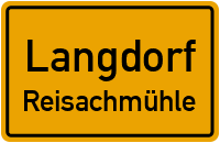 Straßen in Langdorf Reisachmühle