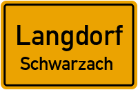 Straßen in Langdorf Schwarzach