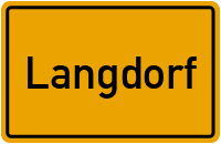 Langdorf in Bayern