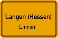 Wernerplatz in Langen (Hessen)Linden