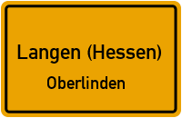Potsdamer Straße in Langen (Hessen)Oberlinden