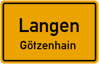 Straßen in Langen Götzenhain