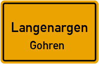 Bachstraße in LangenargenGohren