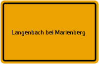 Langenbach bei Marienberg in Rheinland-Pfalz