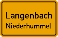 Hummler Straße in LangenbachNiederhummel