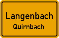 Mühlstraße in LangenbachQuirnbach