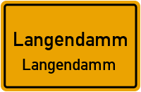 Straßen in Langendamm Langendamm