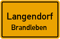 Deichstraße in LangendorfBrandleben