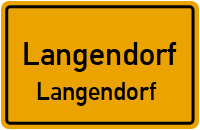 Bergstraße in LangendorfLangendorf
