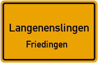 Neue Landstraße in 88515 Langenenslingen (Friedingen)