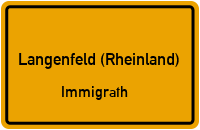 Solinger Straße in 40764 Langenfeld (Rheinland) (Immigrath)