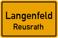 Reusrather Straße in 40764 Langenfeld (Reusrath)