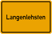 City Sign Langenlehsten