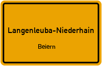 Beiern in Langenleuba-NiederhainBeiern