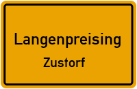 Feldstraße in LangenpreisingZustorf