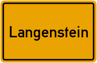 Langenstein in Sachsen-Anhalt