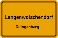 Straßen in Langenwolschendorf Quingenberg