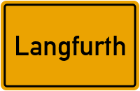 Wassertrüdinger Straße in 91731 Langfurth