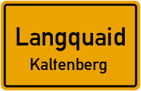 Straßenverzeichnis Langquaid Kaltenberg